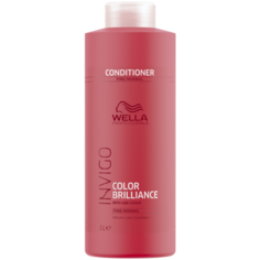 Wella Invigo Color Brilliance Fine/Normal Conditioner Бальзам-уход для окрашенных нормальных и тонких волос 1000 мл