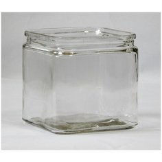 Декоративная квадратная ваза NinaGlass Агнета стекло