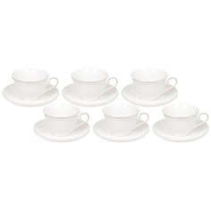 Чайный сервиз Daniks Кембридж, 6 персон, 12 предм.