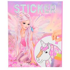 TOPModel Альбом для творчества Fantasy. Рисунок из наклеек (11122)
