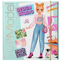 TOPModel Раскраска. Альбом для раскрашивания. Папка Модельера