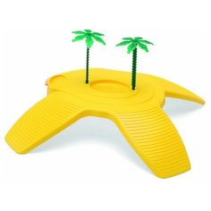 Остров для террариума Imac Turte beach 32х27.5х7.5 см желтый/зеленый