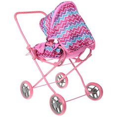 Коляска-люлька Melobo / Melogo с переноской K0108 розовый