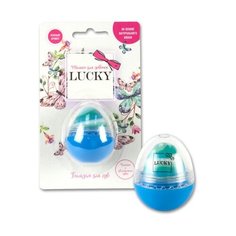 Lukky бальзам для губ - яйцо, морская лазурь, 10 г,на блистере