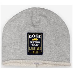 Шапка Gulliver Baby размер 46-48, серый