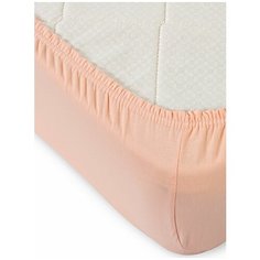 Простынь натяжная Richline 90х200х20/Персиковый