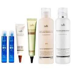 Набор по уходу за волосами Lador, шампунь, эссенция, маска ночная, пилинг, 2 филлера