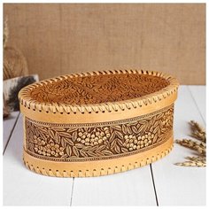 Шкатулка «Рябинка», 20×12×9 см, береста 195641 Сима ленд