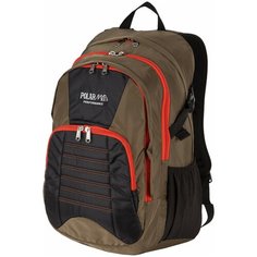 Городской рюкзак POLAR П3221 28, бежевый, коричневый