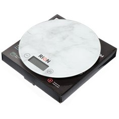 Весы кухонные электронные Rion Мрамор PT-812 до 5 кг