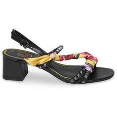 Босоножки ASH Iconic, размер 36, черный/желтый