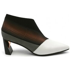 Ботильоны UNITED NUDE Zink Pop Mid, размер 37, черный/белый/медный