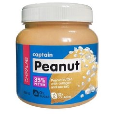 Chikalab Арахисовая паста с морской солью Captain Peanut