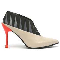 Туфли UNITED NUDE , размер 35 , черный, бежевый