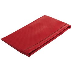 Карман-органайзер между сиденьями SKYWAY 29*16 Кожа перф. Красный, строчка черная