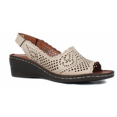 Босоножки GOERGO, размер 36, светло-бежевый