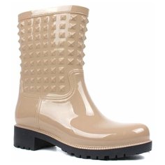 Резиновые сапоги Mon Ami, размер 36, beige/black