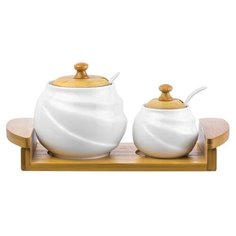 Набор Elan Gallery Айсберг сахарница/солонка 540134