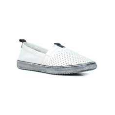 Слипоны GOERGO , размер 38 , белый
