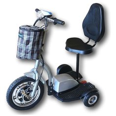 Электросамокат трехколесный HEADWAY ZAP 3500-S серебристый