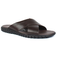 Шлепанцы Baden, размер 45, коричневый