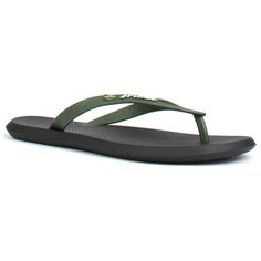 Шлепанцы Rider 10594, размер 47, черный/зеленый