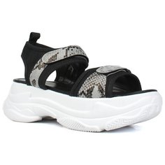 Сандалии PATROL , размер 40 , черный