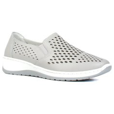 Слипоны Baden , размер 37 , светло-серый