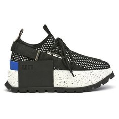 Кроссовки UNITED NUDE Roko Space размер 37, черный/белый