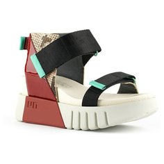 Сандалии UNITED NUDE Delta Run , размер 40 , змея/черный