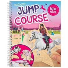 Альбом для раскрашивания и игр Depesche Ипподром Miss Melody Create Your Jump Course (0410901/0010901)