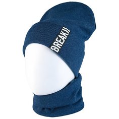 Комплект NIKASTYLE размер 54, индиго меланж