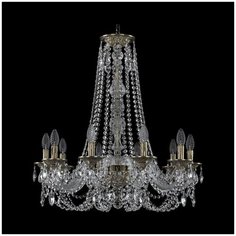 Люстра хрустальная Bohemia Ivele Crystal 1606 16106/10/240/h-75 FP