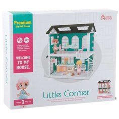Игровой набор Модульный домик (собери сам) 4 секции, с аксессуарами AbToys WZ-11414