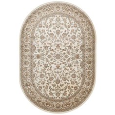 Бельгийский вискозный ковер Barolo RB182-R46 овал (240*340 см) Ragolle