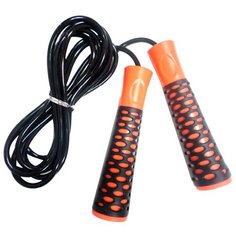 Скакалка LiveUp PVC JUMP ROPE Черный onesize LS3143