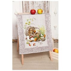 Полотенце рогожка DomoVita Лукошко рис.3, 45х60 см (пакет), хлопок 100%, 170 г/м2 5116202