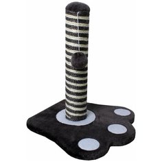 Когтеточка столбик для кошек Papillon Лапа темно-серая 32 х 32 х 37 см (1 шт)