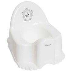 Горшок ROYAL (белый / черный) Tega Baby