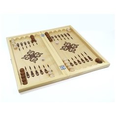 Настольная игра Десятое королевство Нарды деревянные, поле 40см х40см