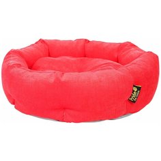 PRIDE лежак ватрушка Палитра вельвет рэд 45 х 45 х 12 см (1 шт)