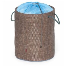 Casy Home корзина для белья мягкая, детских игрушек и других вещей синий 38х47см