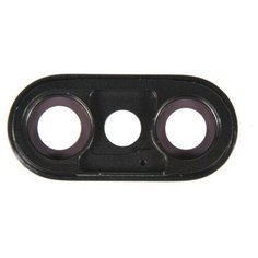 Стекло камеры для iPhone X, черное Apple