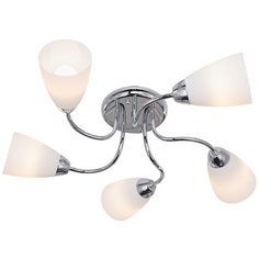 Люстра ЭкономСвет "50785/5CR WT". Хром