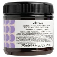 Davines Alchemic Creative Conditioner For Blond And Lightened Hair Lavender - Креативный кондиционер для осветленных и натуральных блондов оттенок (лавандовый) 250мл
