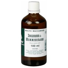 Массажное масло эвкалипт и можжевельник Ирис Iris