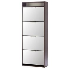 Обувница Vental К-4 Фасады МДФ Венге-White Gloss