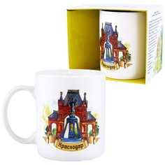 Кружка «Города России: Краснодар. Царские ворота и памятник Святой Екатерине» (подарочная упаковка) ND Play
