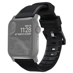 Аксессуар Ремешок Nomad для APPLE Watch 44mm/42mm Rugged Strap V2 Black-Black NM1A41BN00