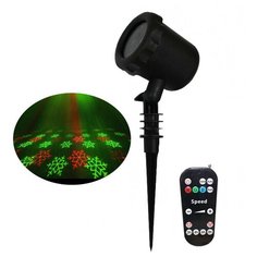 Новогодний лазерный проектор для улицы SkyDisco Garden RG 30 Xmas